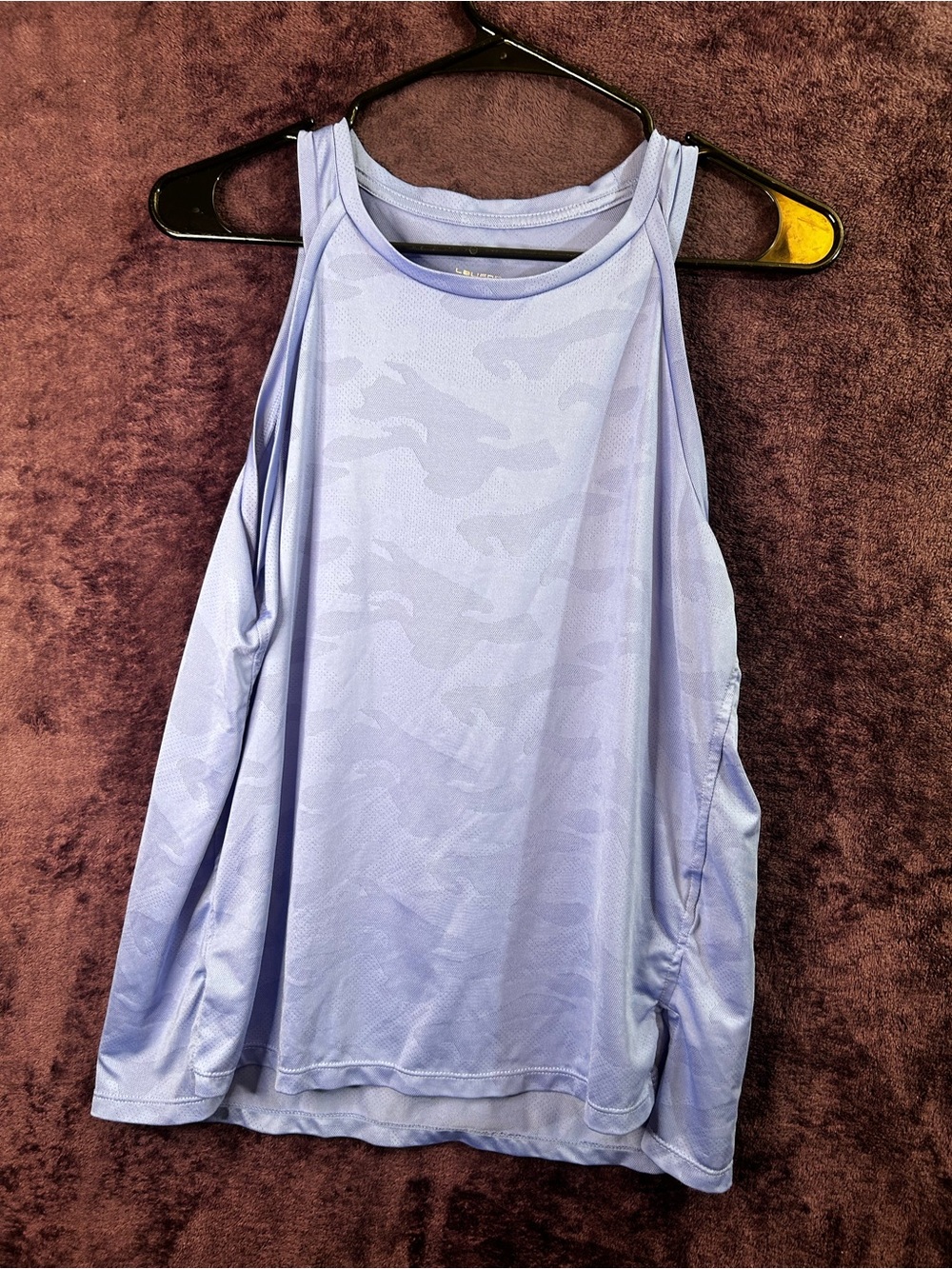 Women’s Light Lavender Racerback Tank — Lightweight Active Top
